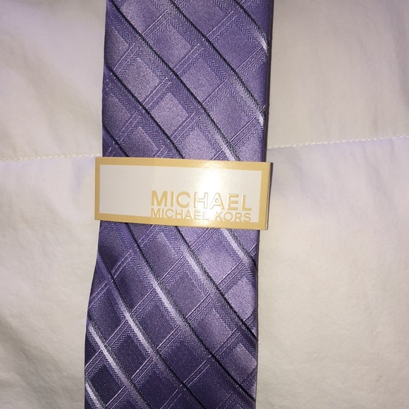 NWT Michael Kors lavender tie! - Picture 2 of 5